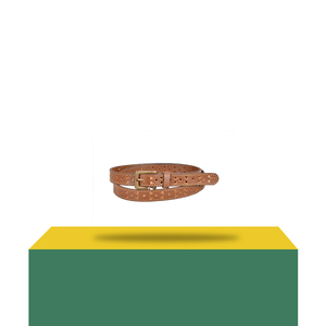 Cinturón de piel de vaca de alta calidad para hombre, Premium diseño duradero, correa ajustable, logotipo personalizado, aleación de Zinc para hebilla, nueva colección - Product Image 2