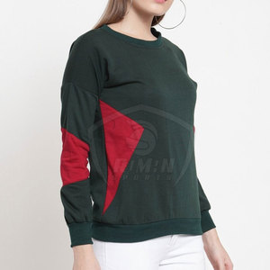 Sweat-shirts décontractés pour femmes, style automne, 100% coton, séchage rapide, respirant, imperméable, écologique, logo sur le devant - Product Image 3