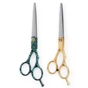 J2 420 Steel Customized High Quality Barber Scissors In Stainless Steel Material Hot Sale Professional Barber Scissors