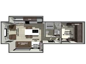 Nuevo F-o-r-e-s-t R-i-v-e-r Wildwood 270ZEN 2026 - Product Image 2