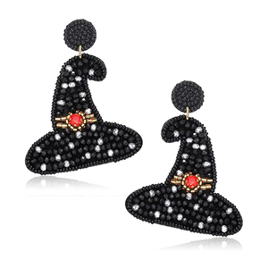 Vente directe d'usine! Meilleur Prix Halloween Noël Géométrique Boucles D'oreilles Or Goutte Accessoires À La Mode Or Anniversaire - Product Image 6