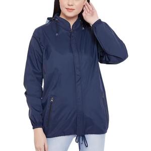 Vestes légères pour femmes OEM manteau coupe-vent veste imperméable personnalisable pour la course à pied randonnée et veste de sport à vendre - Product Image 1