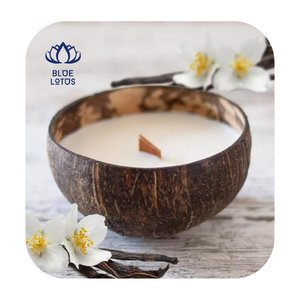 เทียนถั่วเหลืองกะลามะพร้าว - Product Image 4