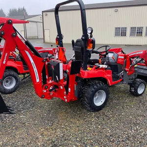Tractor Massey Ferguson MF GC1725MB de uso pesado con cargador frontal y retroexcavadora disponible en stock - Product Image 6