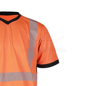 Camisetas de Trabajo Reflectantes de Alta Visibilidad para Hombre, Uso Industrial y de Construcción, Certificación CE - Product Image 4