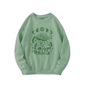 เสื้อสเวตเตอร์พิมพ์ลายของผู้หญิงสำหรับฤดูหนาวพร้อมโลโก้และสีเขียนตามต้องการสำหรับ2024ฤดูหนาว - Product Image 1