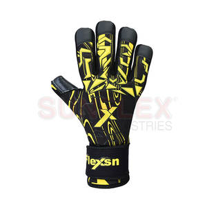 Guantes de portero de cuero profesional de alta calidad Guantes de portero de Bajo MOQ de etiqueta privada y duraderos - Product Image 2