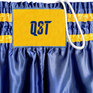 Pantalones cortos deportivos de MMA y boxeo de poliéster elástico de mejor rendimiento para entrenamiento unisex - Product Image 3