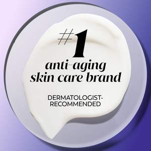 Crème hydratante pour le visage Olay Retinol 24, crème de nuit anti-âge pour femmes, sans parfum, soin anti-rides (1,7 oz) & format d'essai - Product Image 3