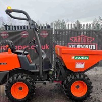 Nouveau Mini-Dumper Agricole Compact AUSA Tout-Terrain 6x4 Diesel Hydraulique Euro 3 Optimal