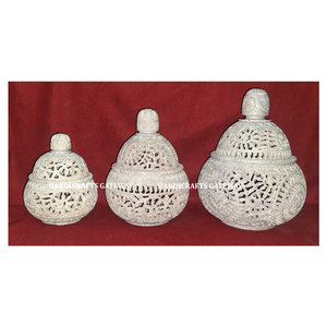 Main Stéatite Handi Poli Pierre Sculpture Travail Pour Cadeaux Décoratifs Fournisseur Indien De Naturel Personnaliser Taille Meilleurs Prix - Product Image 1