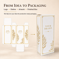 Boîtes d'emballage personnalisées pour flacons de parfum, cartons pliables imprimés avec support pour logo et graphisme