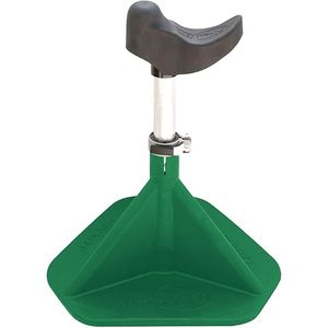 Soporte de pezuña de metal ajustable Farrier Hoof Jack con cuna y Poste | Herramienta de soporte de pezuña de caballo para herrar y recortar - Product Image 1