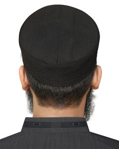 Elegante gorra islámica Jameel Kufi, patrones impresos bordados elegantes, ropa musulmana tradicional personalizada, viajes de oración para adultos - Product Image 2