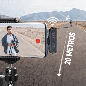 Microfono Lavalier Wireless con Base di Ricarica Rapida Type-C Inclusa - Product Image 1