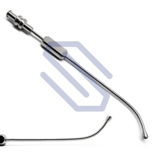 Tubes d'aspiration pour dispositif chirurgical en acier inoxydable, Instruments dentaires de 3mm, en acier inoxydable, bassin CE - Product Image 1