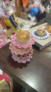 Diwali en métal antique Diyas pour Pooja laiton décor à la maison décoratif Diyas Deepak pour Temple décor de mariage - Product Image 3