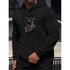 Jersey de ocio de Otoño/Invierno para hombre, prendas de punto y sudaderas estándar de un color fabricadas en China - Product Image 1