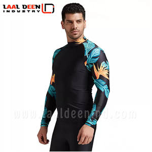 Camisa de compresión para hombre, ropa de gimnasio, protector de sarpullido Mma, personalizada, Rushguard, en blanco - Product Image 2