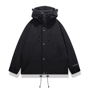 แจ็กเก็ตขนเป็ดน้ำหนักเบามีปกเสื้อกันลมและให้ความอบอุ่นสำหรับกิจกรรมกลางแจ้งในฤดูหนาวดีไซน์ยอดนิยม - Product Image 6