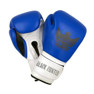 Gants d'entraînement en cuir bleu, gants de boxe d'entraînement personnalisés de la meilleure qualité, gants MMA et gants de boxe d'arts martiaux - Product Image 1