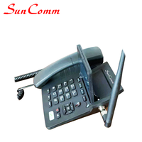 Téléphone de bureau fixe sans fil SC-9040-4GV 4G LTE Écran tactile de 4.3 pouces avec double SIM Wi-Fi 2.4G/5G Android 7.1