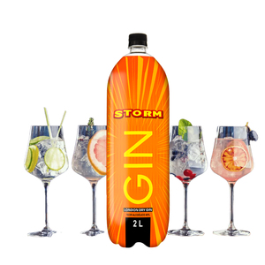 จินกลั่นจากอ้อยบราซิล Attiva Cheap National แอลกอฮอล์ 40% ABV กลิ่นหอมจากพฤกษศาสตร์ รสชาติเข้มข้น บรรจุ 2 ลิตร - Product Image 6