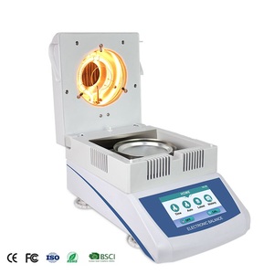 220V thực phẩm y tế Halogen phòng thí nghiệm phân tích độ ẩm rắn 0.001g độ ẩm chính xác mét - Product Image 2