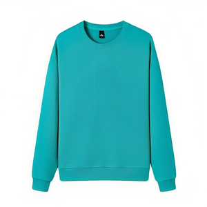 Nueva sudadera unisex de alta calidad, personalizada, lisa, con cuello redondo, bordado, impresión de logotipo, 100% algodón. - Product Image 4