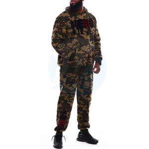 ชุดวอร์มฤดูหนาวสำหรับผู้ชาย ทนทาน ระบายอากาศได้ดี น้ำหนักเบา มีฮู้ด ผลิตจากผ้าฝ้าย/โพลีเอสเตอร์ ปรับแต่งได้ เหมาะสำหรับกิจกรรมกลางแจ้ง - Product Image 2