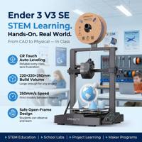 Imprimante 3D éducative Creality Ender 3 V3 SE pour l'apprentissage STEM dans les écoles et l'éducation des makers