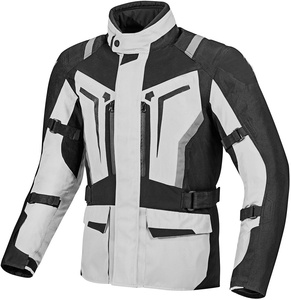 Chaqueta de Motociclista Negra Cordura 2025, Transpirable, Protección para Motocross con Técnicas Impresas, Opciones de Tallas Grandes - Product Image 2