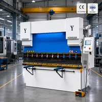 Prensa Plegadora CNC WC67K-63T 2500 con Doble Servoaccionamiento y Eje de Torsión, 63 Toneladas, para Plegado de Chapa Metálica