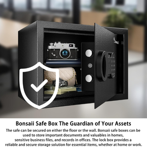 Bonsaii Compact Design Durable SPCC Steel 18mm Active Locking Bolts Safe <strong>Exceptional</strong> <strong>Security</strong> for Valuable Belongings Easy Use - Product Image 3