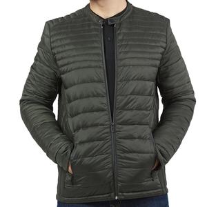 Chaqueta Acolchada de Invierno para Hombre, Personalizada al por Mayor, Impermeable, Cortavientos, Transpirable, Ecológica, con Capucha y Cuello Alto - Product Image 1