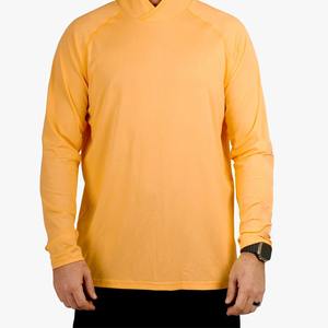 Sudadera CON CAPUCHA DE PESCA lisa en blanco de manga larga de microfibra de alta calidad Protección UV rendimiento de secado rápido camisas con capucha transpirables - Product Image 2