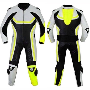 Costume de moto de fabrication professionnelle Design et logo personnalisés Combinaison de course de moto confortable - Product Image 1