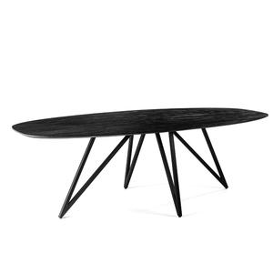 ชุดเก้าอี้โต๊ะรับประทานอาหารไม้สัก5ชิ้นแบบพับได้หรูหราทันสมัยเป็นมิตรกับสิ่งแวดล้อมห้องนอนกลางแจ้งร้านอาหารเฟอร์นิเจอร์บ้าน - Product Image 6