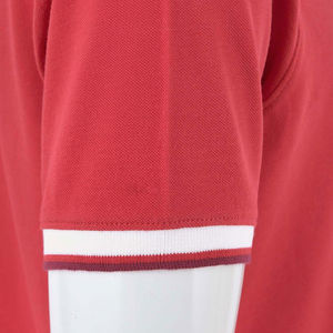 T-shirts pour hommes de haute qualité Logo personnalisé Col côtelé et manches Couleur unie T-shirts respirants légers en meilleure vente - Product Image 5