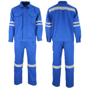 Ropa de trabajo industrial ignífuga de seguridad negra al por mayor para la minería - Product Image 6