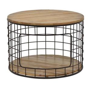 Décoration de sol de cantine de bureau fabriquée à la main Tables basses Table centrale ronde cadre en métal avec dessus de finition en marbre vert - Product Image 2