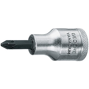 Clé à douille GEDORE IKS 19 PZD 1/2 pouce, longueur 60 mm, outil d'atelier - Product Image 1