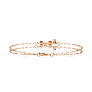 Fabulous 18K <b>Gold</b> Lab Grown Diamond Bracelet & <b>Bangle</b> - Product Image 6