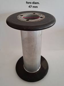 Bobinas con Brida Scaglia de 4 LBS, Origen Italia, Aleación de Aluminio y Resina, 200mm de Longitud/70mm de Diámetro, Muy Buen Estado para Retorcido y Recubrimiento - Product Image 3