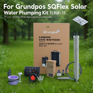 Kit de pompage solaire SQFlex 11 SQF-2 haute pression 10-13 GPM, hauteur de refoulement 15-395 pieds pour l'agriculture et l'utilisation en surface - Product Image 3