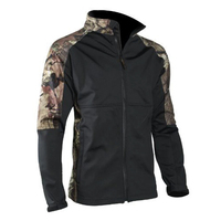 Veste de chasse pour homme, en softshell, doublée en polaire, respirante, imperméable, coupe-vent, pour le camping en hiver