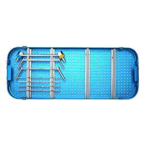 Instruments orthopédiques en acier inoxydable de haute qualité ensemble d'instruments de plaque de traumatisme à petit fragment ensemble de petits fragments - Product Image 5