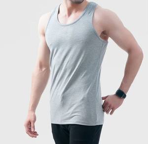 Venta al por mayor de verano de los hombres camiseta sin mangas de los hombres personalizados de buena calidad por encargo precio barato ropa de fitness para los hombres camiseta sin mangas - Product Image 2