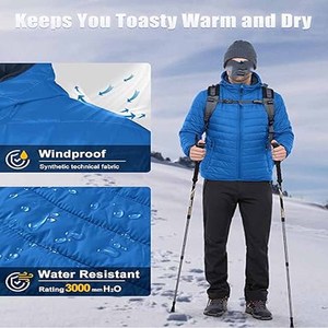 Dernière arrivée veste bouffante pour hommes couleur personnalisée et logo Collection d'hiver vestes bouffantes pour - Product Image 3