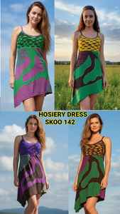 Vestido bohemio de moda para mujer, medias con estilo, botón de encaje, borla, bolsillo, cremallera, bordado, decoraciones de cristal hechas de rayón - Product Image 2